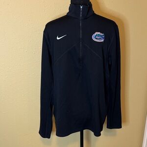 Nike Black Quarter-Zip with Florida Gator Logo